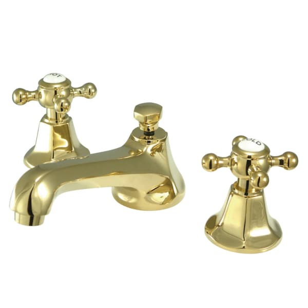 KS4462BX 8" Widespread Bathroom Faucet, Polished Brass
